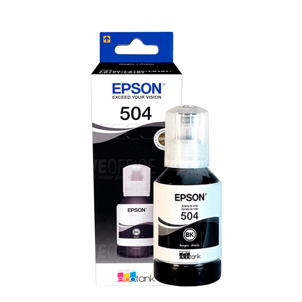 TINTA T504 NEGRO EPSON