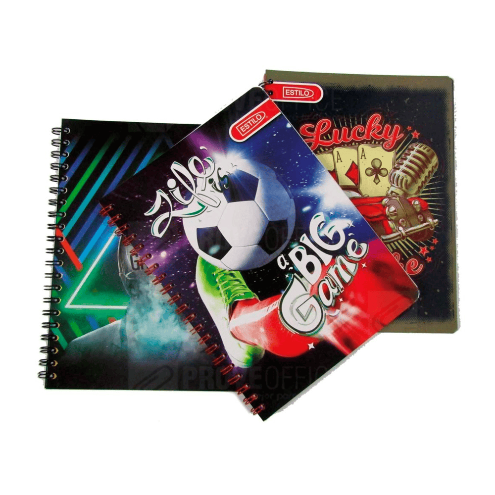 CUADERNO UNIVERSITARIO CUADROS ESTILO
