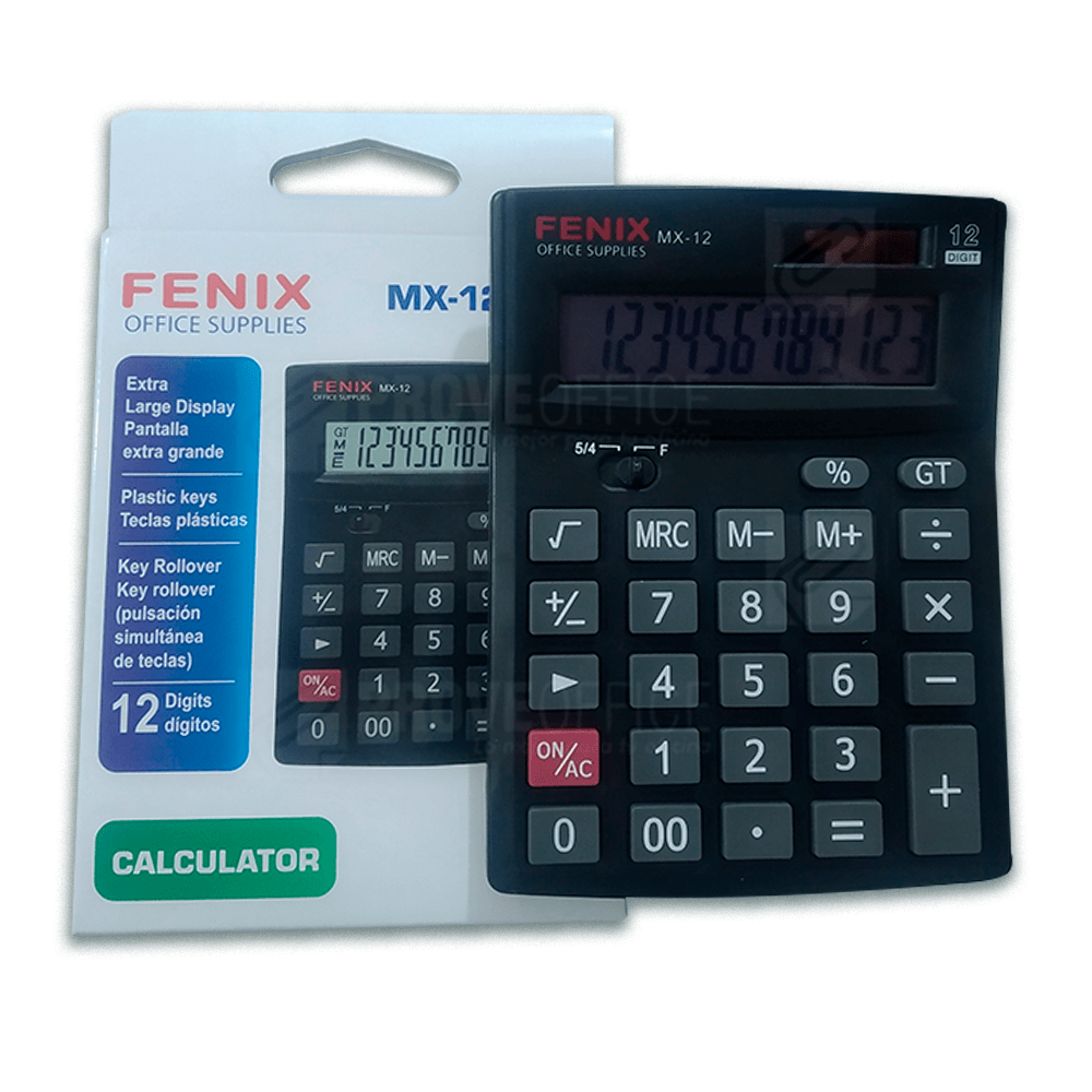 CALCULADORA MX-12 FENIX