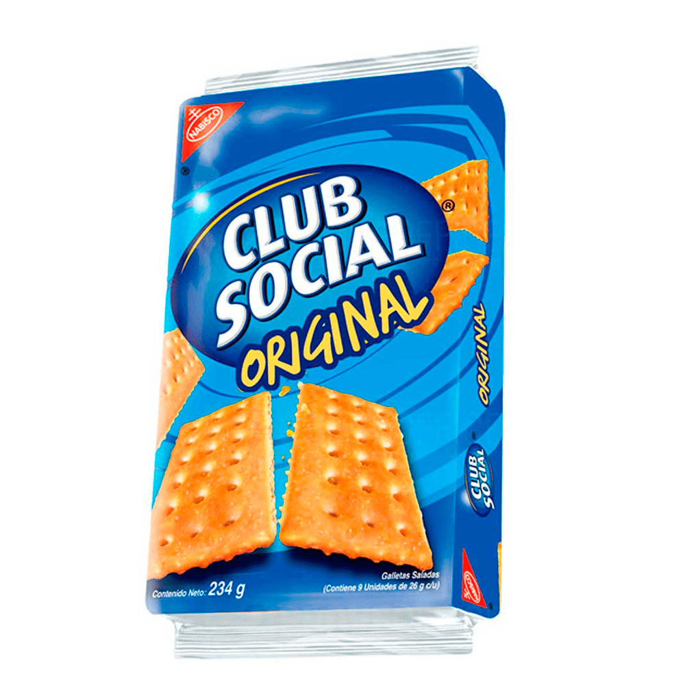 GALLETA ORIGINAL CLUB SOCIAL 234GR