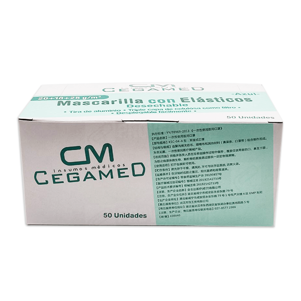MASCARILLA QUIRÚRGICA CEGAMED