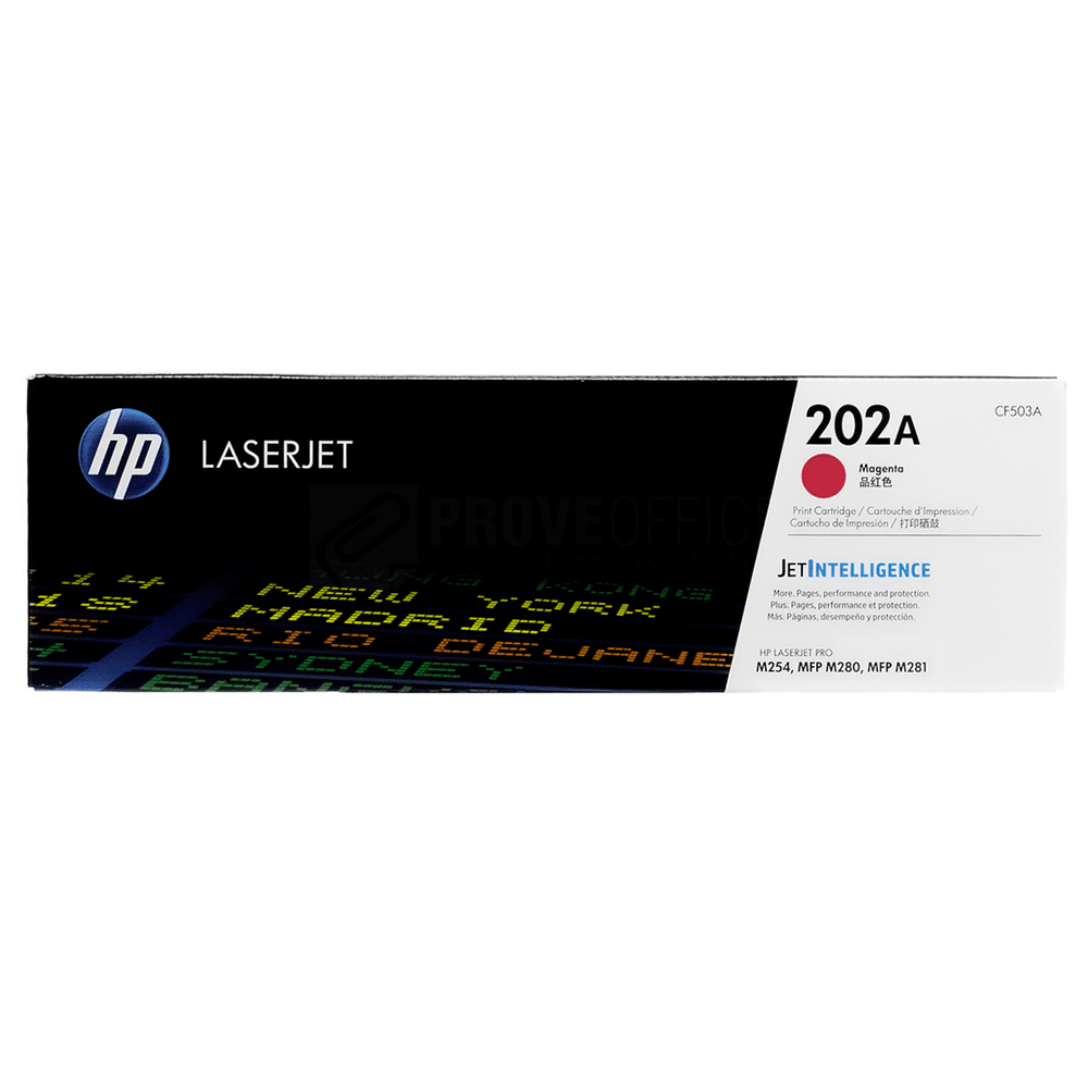 TONER HP INC 202A MAGENTA LASERJET CF502A