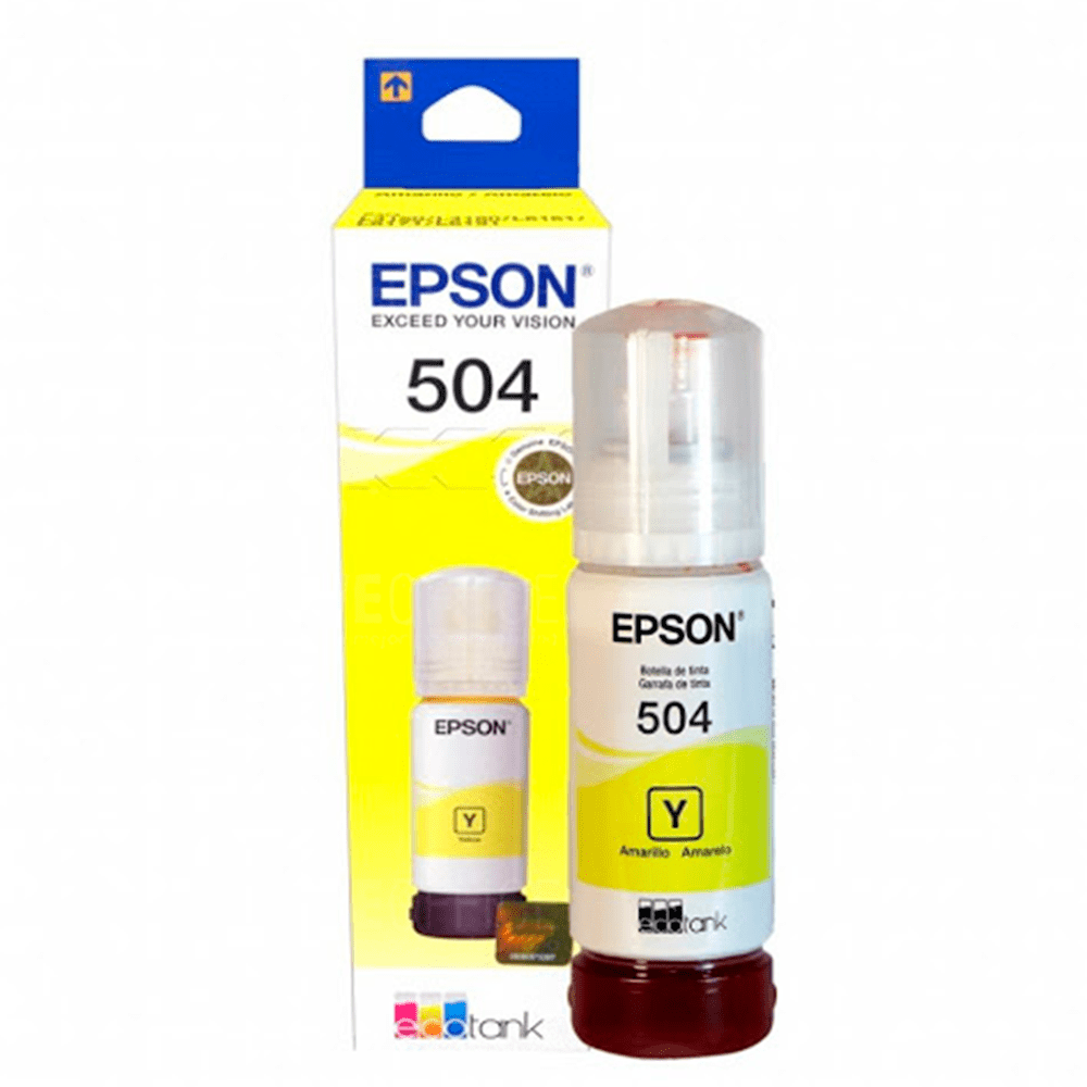 TINTA T504 AMARILLO EPSON