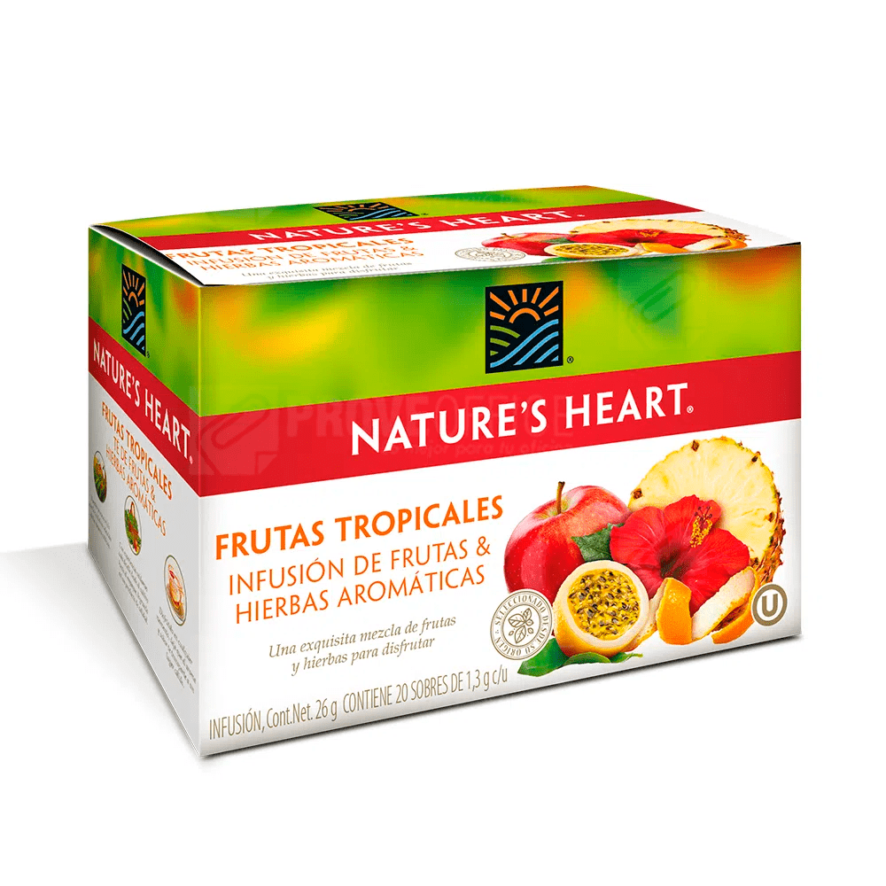 INFUSION FRUTOS TROPICALES NATURE´S HEART