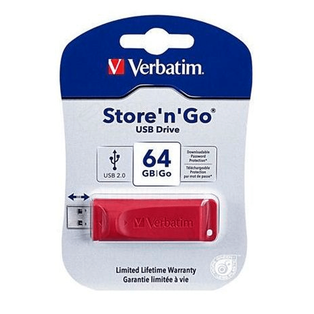 FLASH MEMORY 64GB VERBATIM
