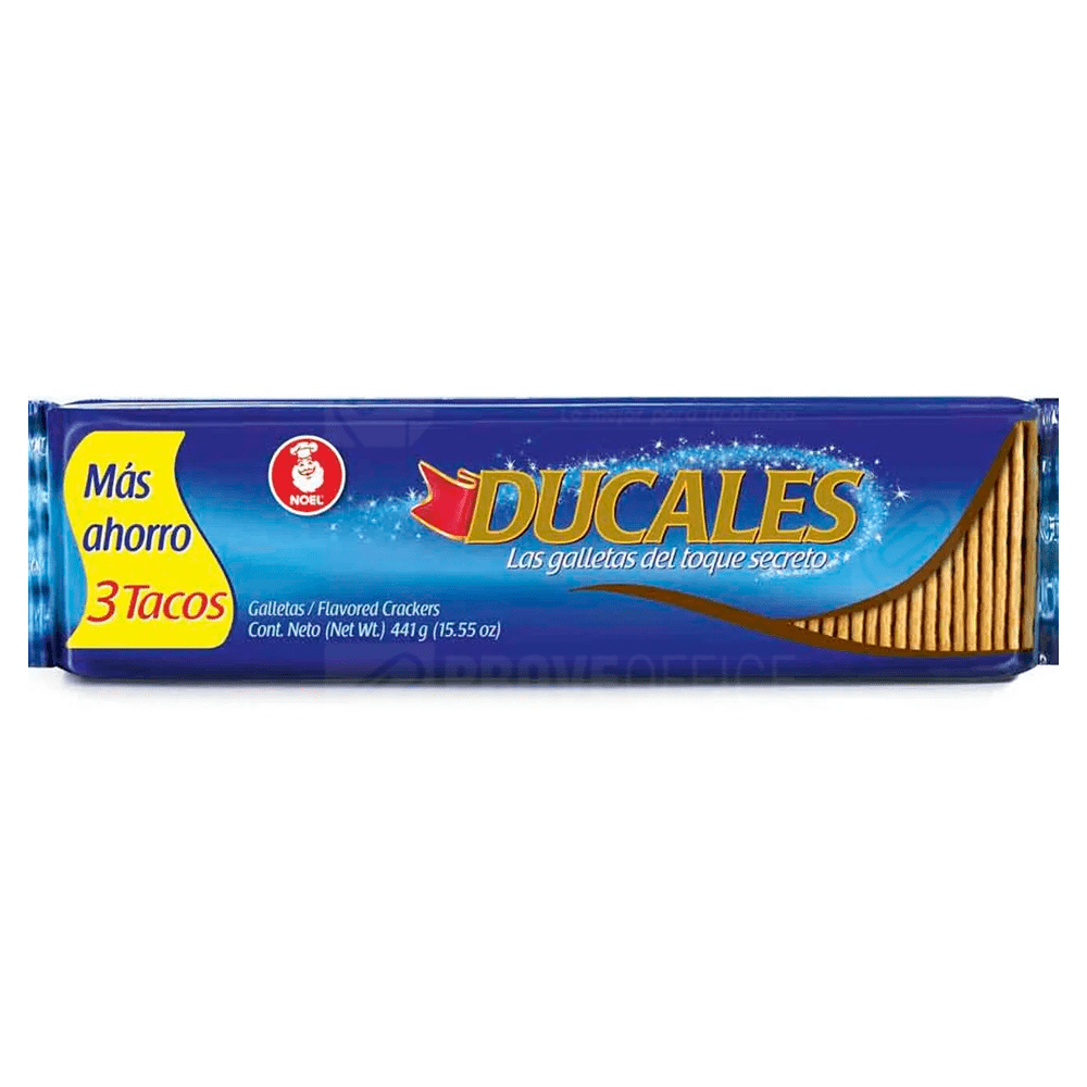 DUCALES GALLETAS 3 TACOS 360GR
