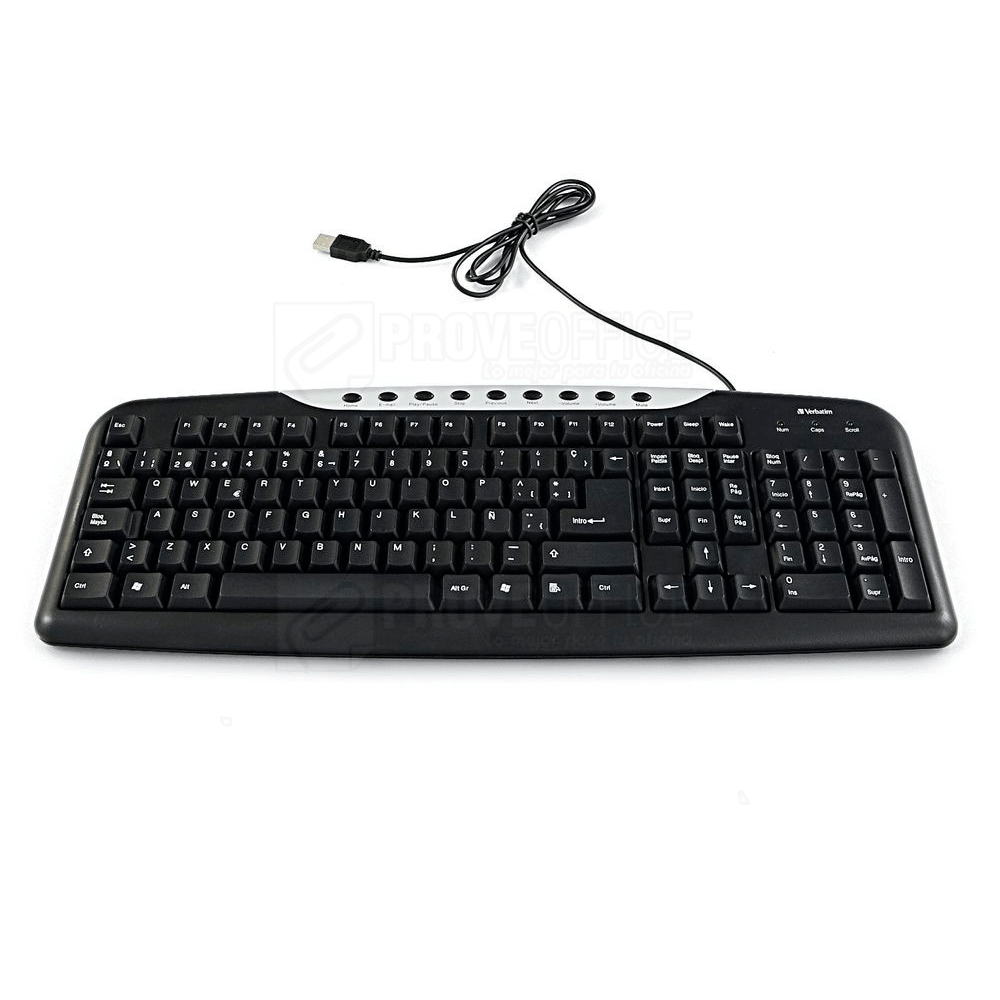 TECLADO MULTIMEDIA 98109 VERBATIM