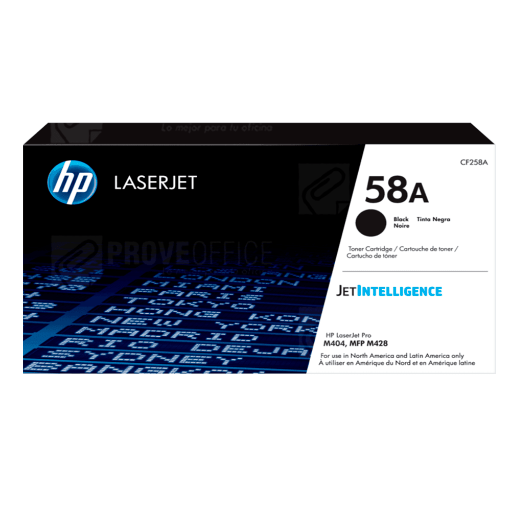 TONER HP INC 58A NEGRO LASERJET CF258A